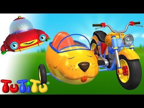 🎁🛵TuTiTu Builds a Motorcycle - 🤩Fun Toddler Learning with Easy Toy Building Activities🍿