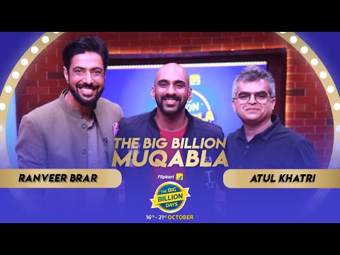 Flipkart Big Billion Muqabala | Episode 10: Ranveer Brar vs Atul Khatri | Sahil Khattar