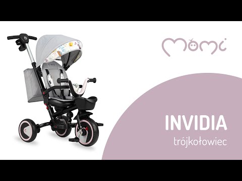 MoMi INVIDIA rowerek trójkołowy 5 w 1