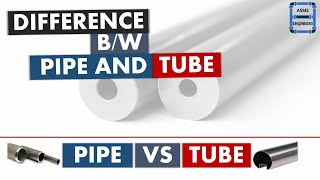 Difference between Pipe and Tube | Pipe vs Tube