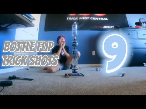 Bottle Flip Trick Shots 9