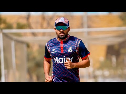 Babar Azam Practice Session With Peshawar Zalmi For HBL PSL 8