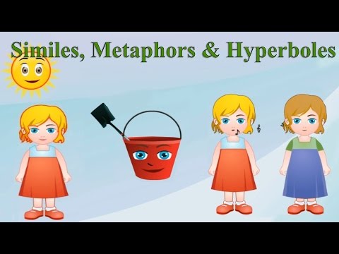 Similes, Metaphors & Hyperboles: Differences, Examples & Practice for Kids