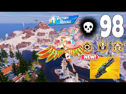 98 Elimination Solo Vs Squads "Zero Build" Gameplay Wins (Fortnite chapter 5)