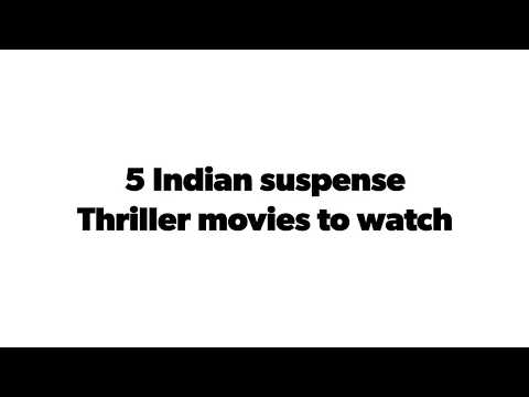 5 suspense, thriller movies to watch