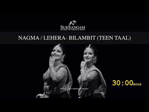 Nagma/Lehera - Tabla & Violine | 30 mins | 60 BPM | Kathak Dance Practice