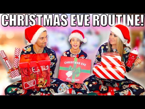 Our CHRISTMAS EVE night time ROUTINE!