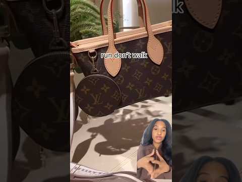 LOUIS VUITTON brings out SUPER MINI NEVERFULL 😳#luxury #louisvuittonbag #unboxing