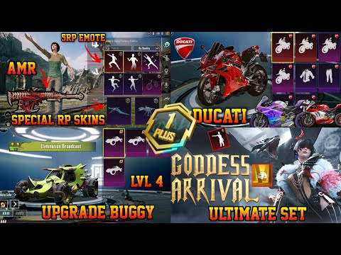 DUCATI COLLAB | ROYAL PASS A1 REWARDS | UPGRADE BUGGY | AMR UPGRADE | RP EMOTES | NEXT ULTIMATE SET