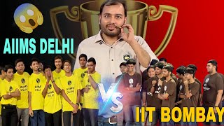 IIT Bombay VS AIIMS DELHI 🤯| Don't forget to watch till end | #physicswallah #youtube #video #pwians