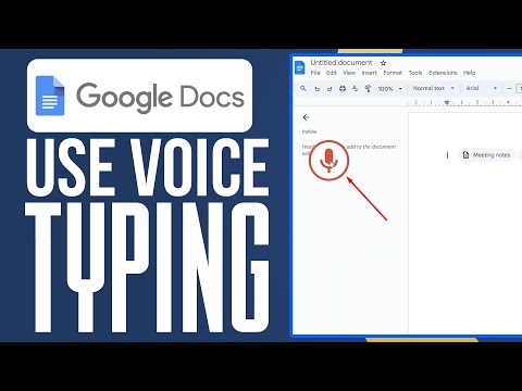 How To Use Voice Typing On Google Docs In 2024: Google Docs Tutorial