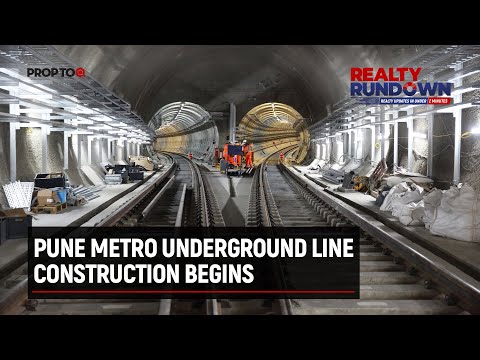 Pune Metro underground line construction begins