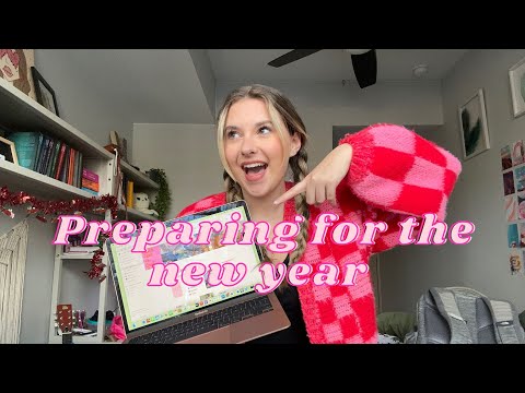 Make my 2024 vision board with me (organizing my notion) *VLOGMAS DAY 13*