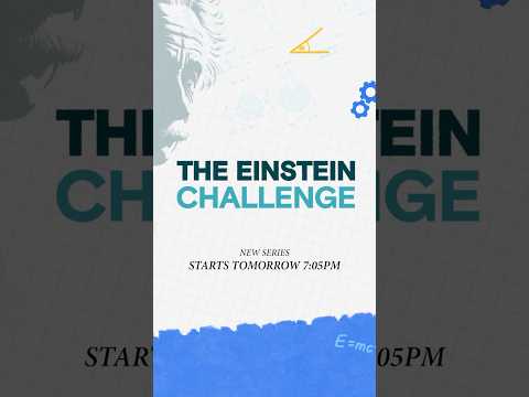 The Einstein Challenge premieres on #ChildrensDay - #Tomorrow at 7:05 PM on HistoryTV18.