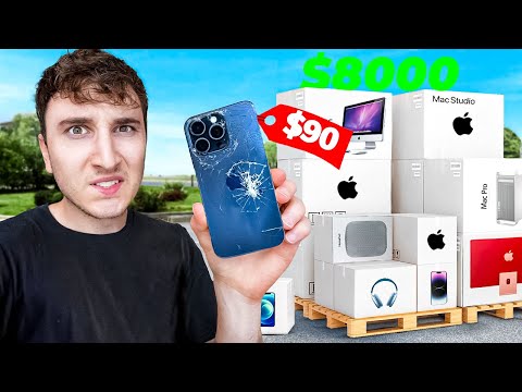 I Bought An $8000 Apple Returns Pallet And It Didnt Go Well...