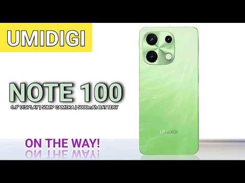 Umidigi Note 100 & G100 - 5000mAh Powerhouses with 120Hz Display!