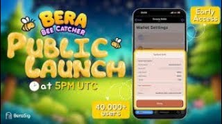 Berasig Wallet Airdrop//How To Mine And Claim Berasig//Bee Catcher//Wallet Creating #Berasig