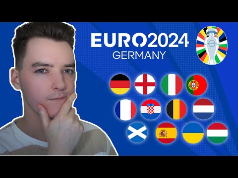 [ASMR] My EURO 2024 Predictions