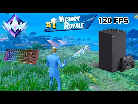 Fortnite Ranked on Xbox Series X | Keyboard & Mouse Gameplay