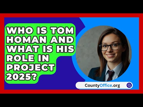 Who Is Tom Homan and What Is His Role in Project 2025? | CountyOffice.org