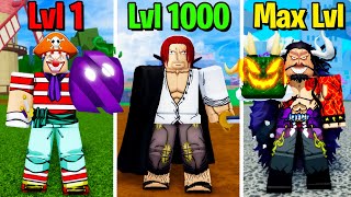 Noob To Pro As EVERY Yonko Pirate in Blox Fruits