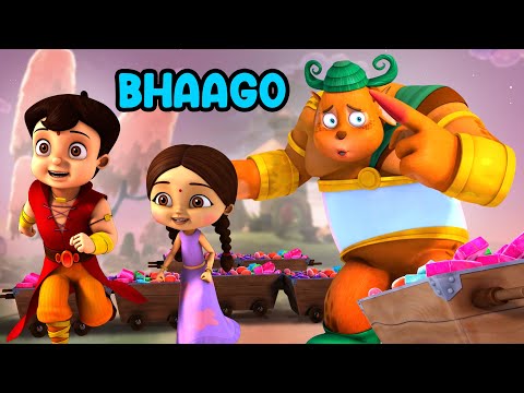 Super Bheem - Bhaago | Animated cartoons for kids | Stories for Kids