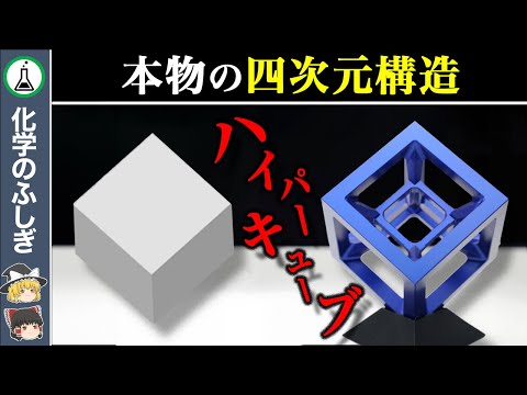 【ゆっくり解説】これが四次元…数学者が証明した真の立方体『ハイパーキューブ』