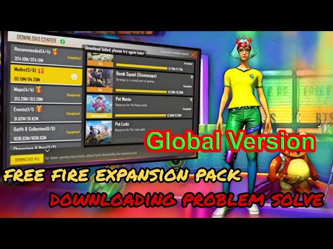 FREE FIRE EXPANSION PACK Download PROBLEM SOLVED|HOW TO DOWNLOAD EXPANSION PACK|HOW TO DOWNLOAD OB33