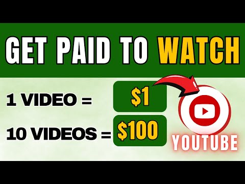 Get Paid +$100 To Watch YouTube Videos- Make Money Online Watching Videos