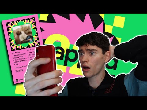 ASMR Reacting to my 2022 Spotify Wrapped!