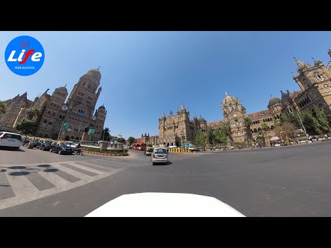 4K Drive from Fort to Dadar  | Mumbai, INDIA | Life Walk And Drive