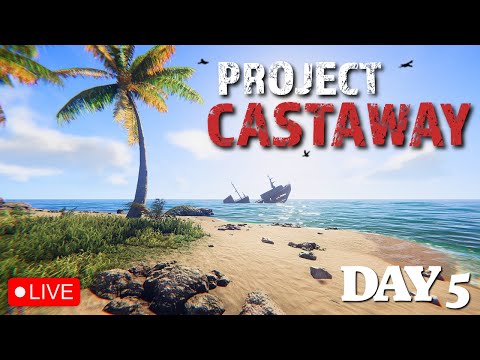 🔴LIVE - WILSON - PROJECT CASTAWAY - First Look at Project Castaway - Day 5