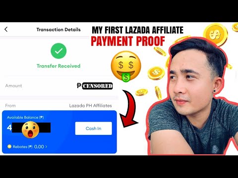 My first “LAZADA AFFILIATE” Payment Proof as LazAffiliate | Earn Money Online