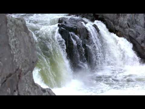 Amazing Mixtures of Natural Waterfalls - Sleep and Relax Music Screensaver