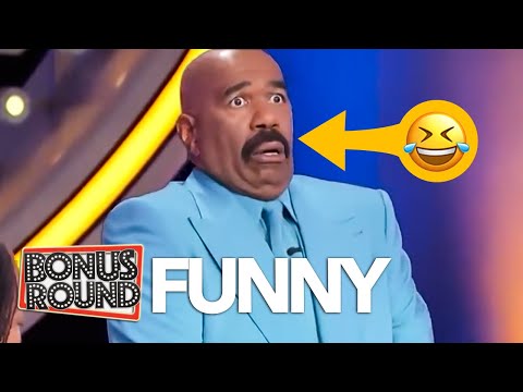 10 Funny Family Feud Steve Harvey Rounds, Answers & Reactions