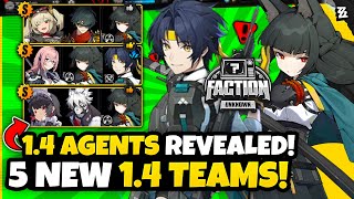 NEW ZZZ 1.4 Agents Miyabi & Harumasa REVEALED!! | Top 5 NEW 1.4 Meta Team!