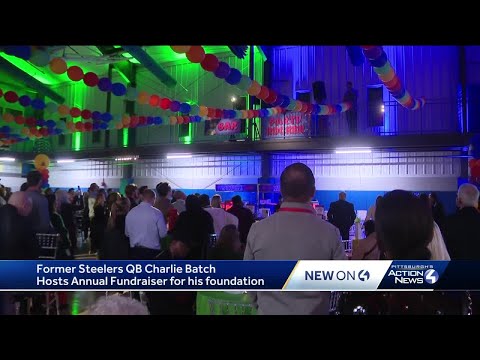 Best of the Batch: Former Steeler Charlie Batch holds annual fundraiser