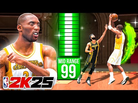 99 MID RANGE is ASTONISHING on NBA 2K25😱