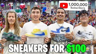 Who Can Find The Best Sneaker For $100 At SneakerCon? Ft. @WeGotKicks