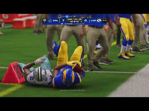 Madden 24: Cowboys vs Rams on PS5! Mundo Gamer Brasil excitement!