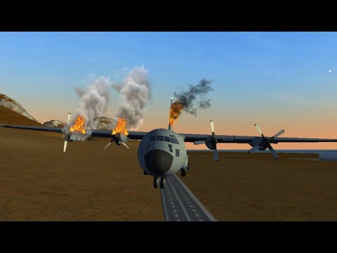 emergency landing with C-130 (tfs serie) part 1