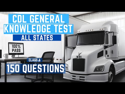 100% PASS | CDL General Knowledge Practice Test 2024 | REAL EXAM QUESTIONS