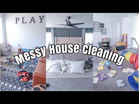 MESSY HOUSE CLEANING | CLEAN WITH ME 2022 | REAL LIFE MESS