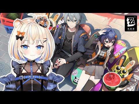 Comfy lunchtime gaming🧡【ZENLESS ZONE ZERO】