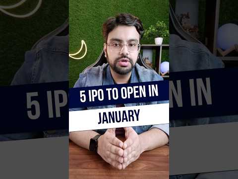 5 Upcoming IPOs in January 2024 💰🚀| #upcomingipo #latestipo #Ipo #shorts