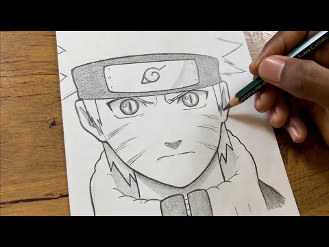 Easy Naruto uzumaki drawing for beginners | drawing Naruto step-by-step