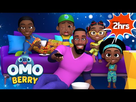 🍿 Family Movie Night With OmoBerry | Family Movies + Movie Night + Kids Cartoons + Family Friendly