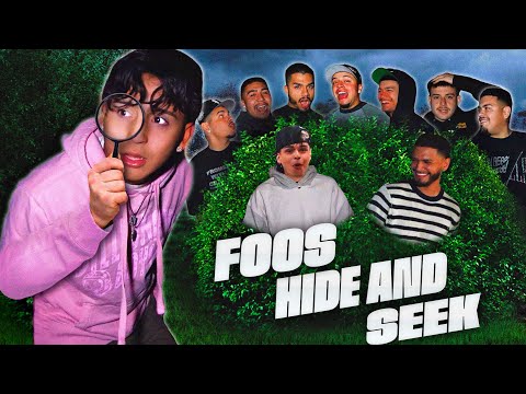 FOOS HIDE AND SEEK !!