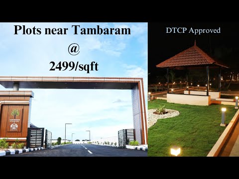 Plot near Tambaram and Kundrathur well developed community. For site visits contact 9677098912