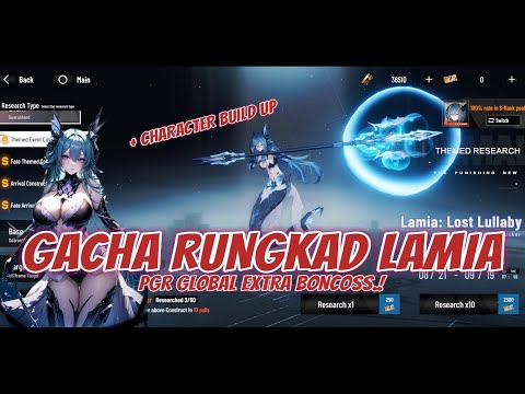 GACHA LAMIA GLOBAL RUNGKAD SAMPE BONCOSS.! || PUNISHING GRAY RAVEN